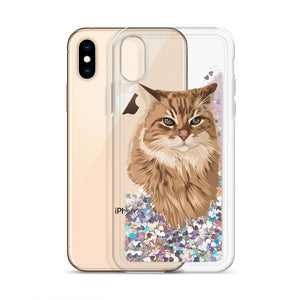 Coque iPhone Paillettes